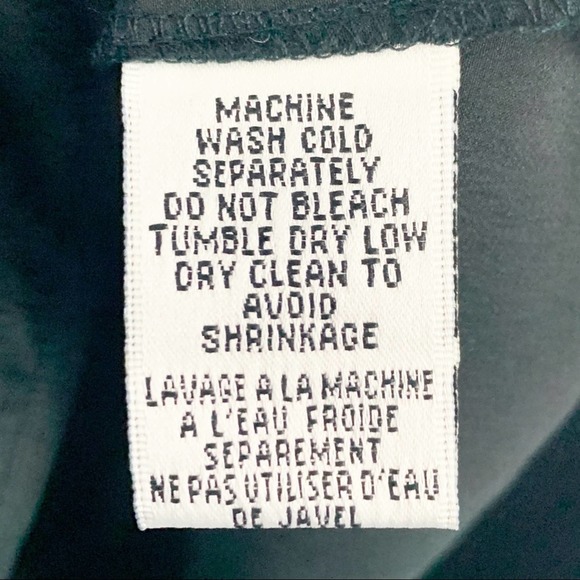 Eileen Fisher 100% Silk Black Blouse L - Picture 4 of 6